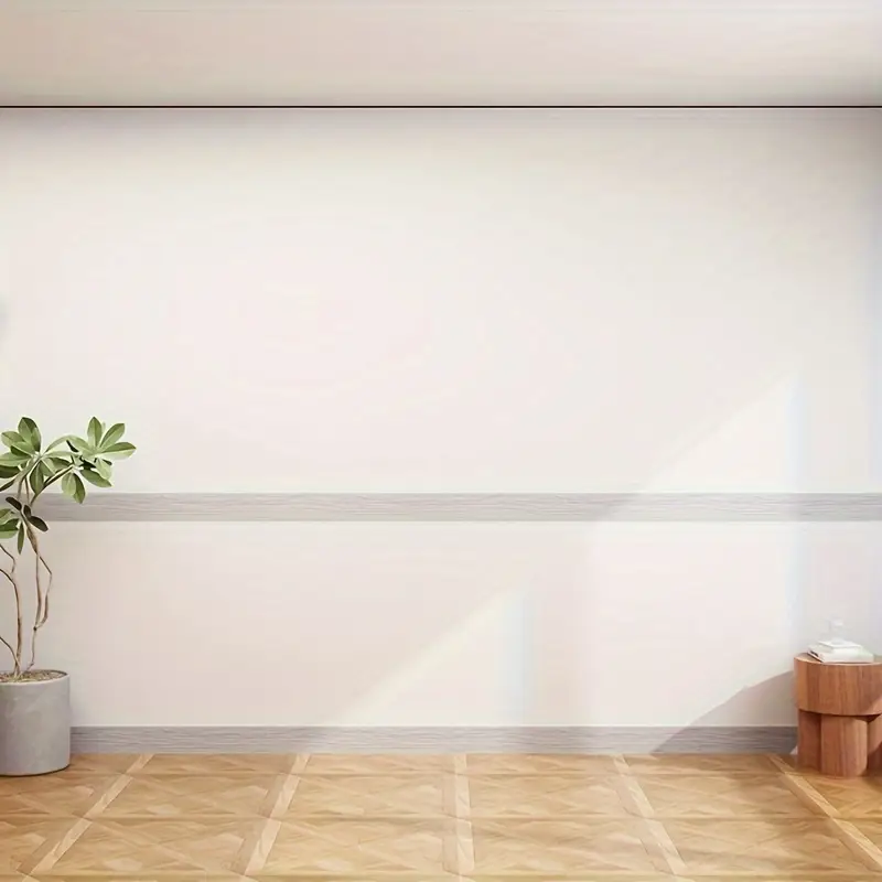 Panou autoadeziv decorativ mesteacăn 60x12 cm – impermeabil și izolator pentru plintă și pervaz [8]
