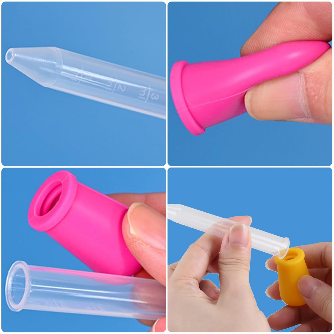Pipetă Gradată 5 ml – Precizie și Siguranță, PVC + Silicon Fără BPA [14]
