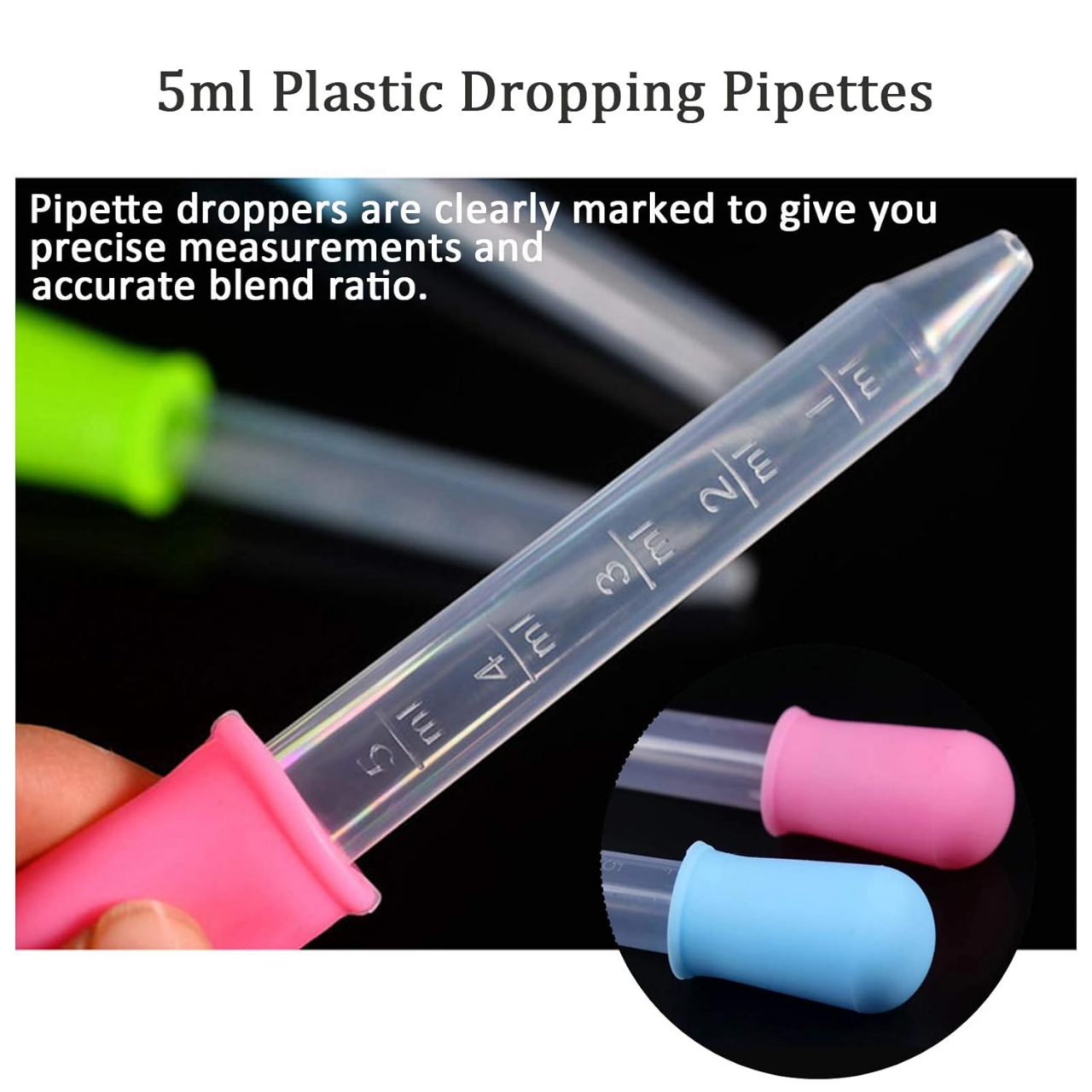 Pipetă Gradată 5 ml – Precizie și Siguranță, PVC + Silicon Fără BPA [6]