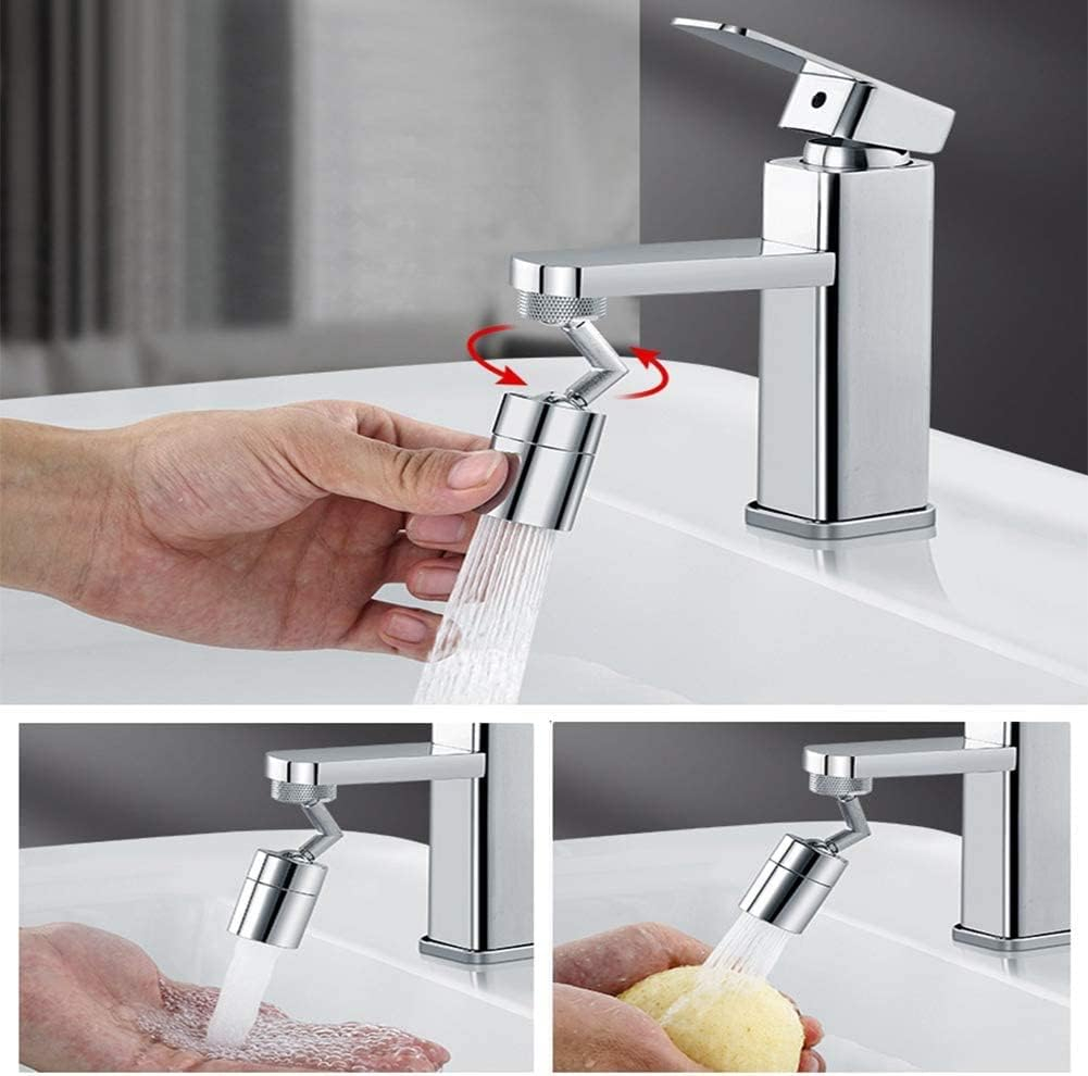 prelungitor baterie chiuveta brat rotativ inox argintiu MaffStuff [7]