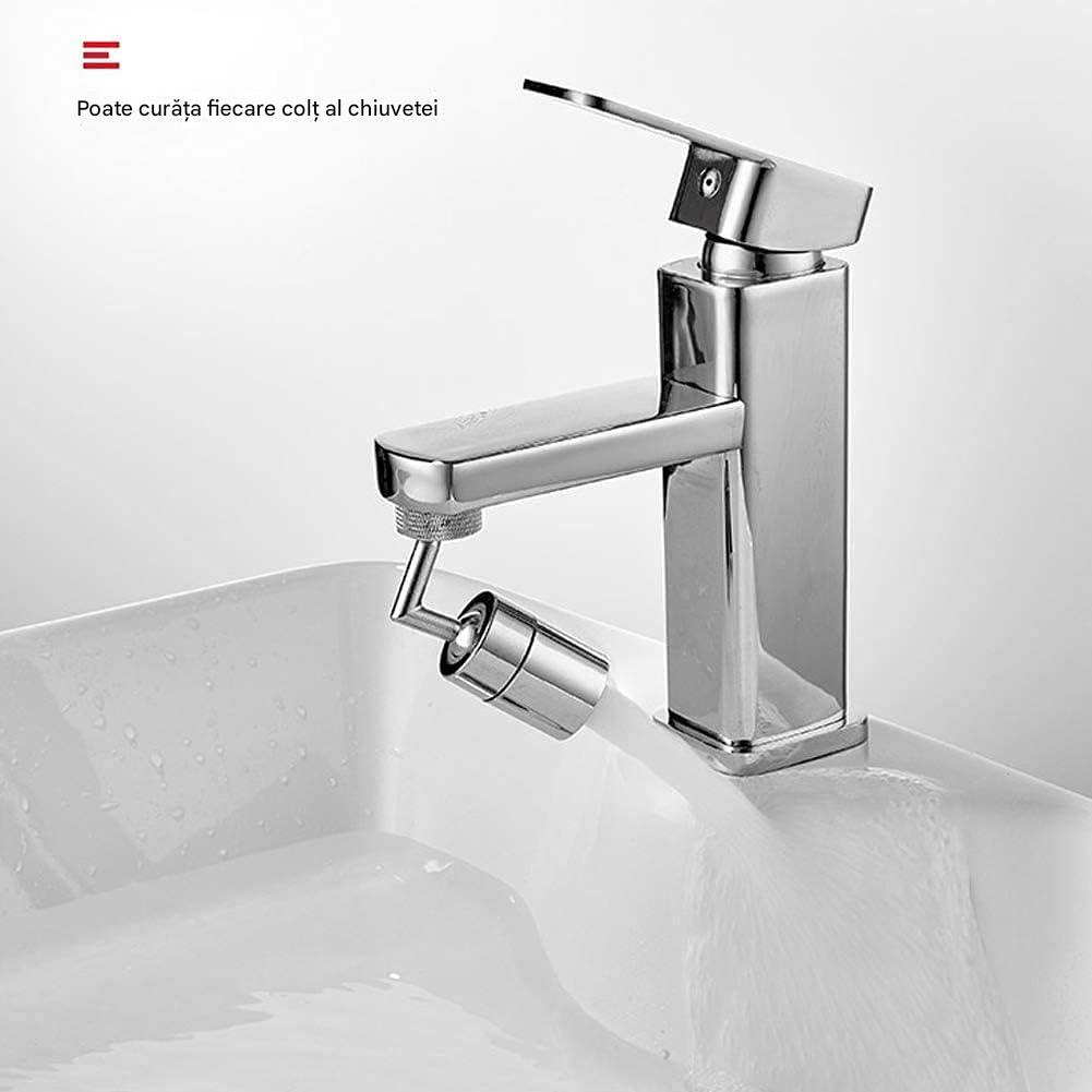 prelungitor baterie chiuveta brat rotativ inox argintiu MaffStuff [2]