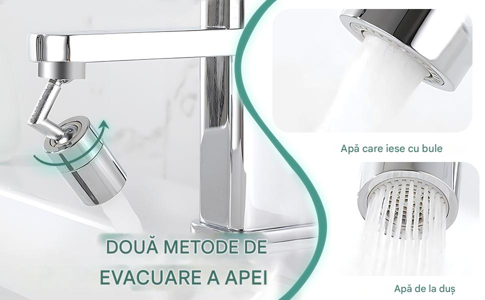 prelungitor baterie chiuveta brat rotativ inox argintiu MaffStuff [3]