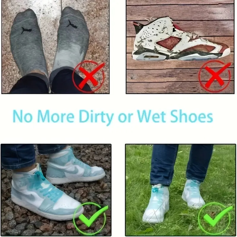 Protecție Impermeabilă Încălțăminte – Latex Reutilizabil, Ploaie, Zăpadă, Mărime 38-43 [12]
