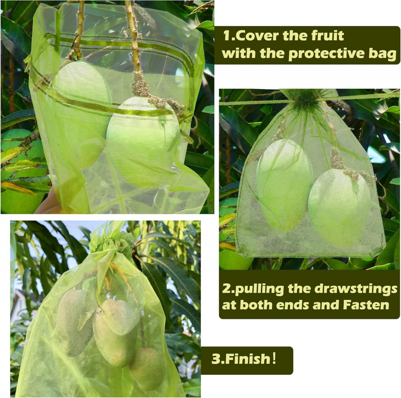 Set 20 Pungi Protectie Fructe si Legume – Protejeaza de Daunatori si Insecte [7]