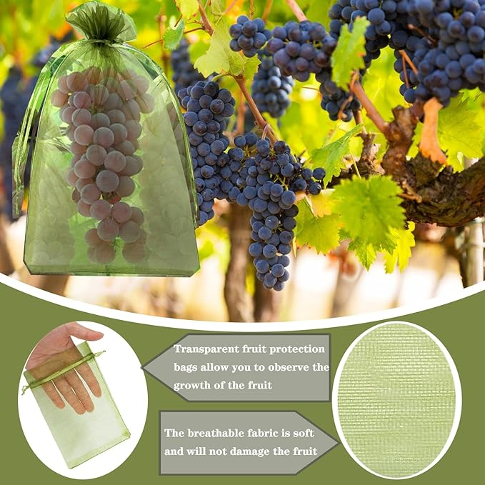 Set 20 Pungi Protectie Fructe si Legume – Protejeaza de Daunatori si Insecte [23]