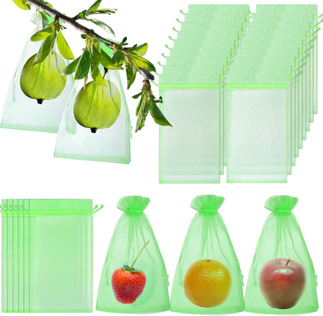 Set 20 Pungi Protectie Fructe si Legume – Protejeaza de Daunatori si Insecte [14]