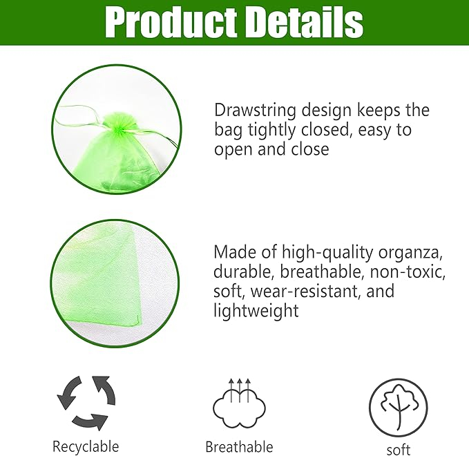 Set 20 Pungi Protectie Fructe si Legume – Protejeaza de Daunatori si Insecte [9]
