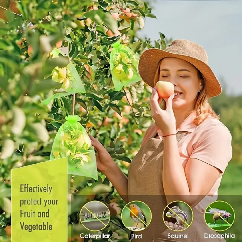 Set 20 Pungi Protectie Fructe si Legume – Protejeaza de Daunatori si Insecte [15]