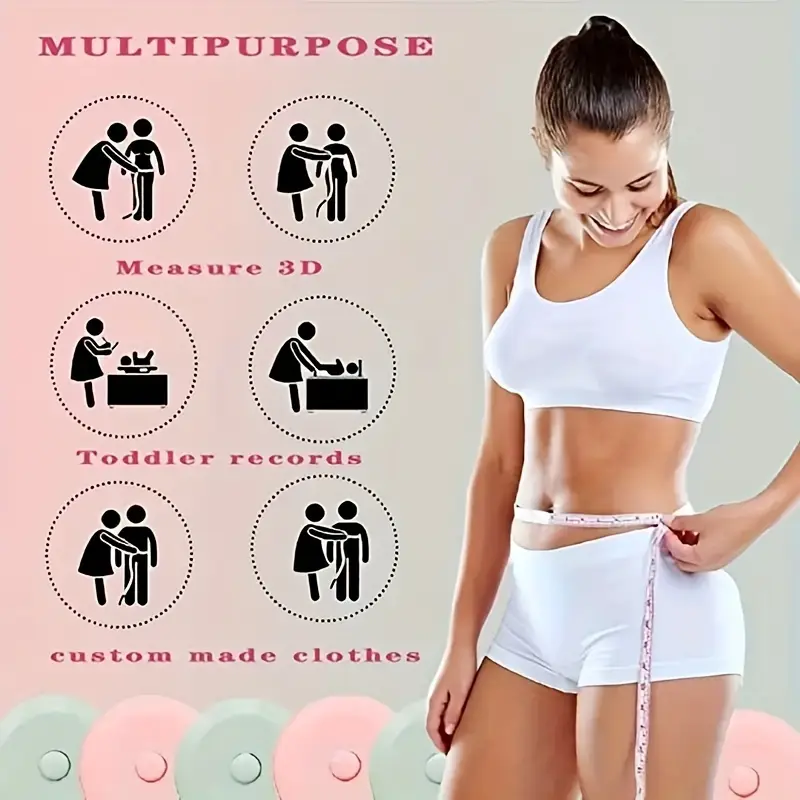 Ruletă de Buzunar Croitorie – 150 cm, Gradată, Retractabilă, Portabilă [14]