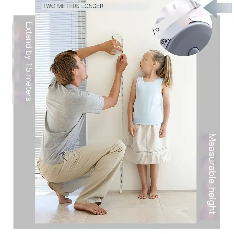 Ruletă de Buzunar Croitorie – 150 cm, Gradată, Retractabilă, Portabilă [9]