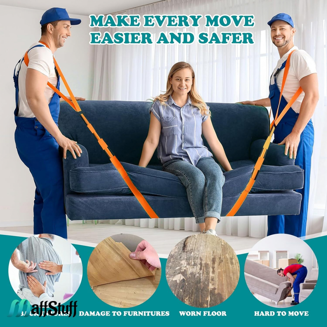 Dispozitiv mutat mobila dispozitiv ridicat mobila CHINGI MANIPULARE OBIECTE VOLUMINOASE Set curele pentru ridicat si transportat dispozitiv pentru mutat mobila ham carat mobila carat mobila set transportat si ridicat mobila [20]