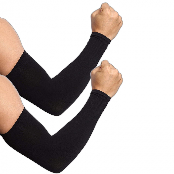 Set 2 mâneci elastice protecție braț și mână – unisex, UV [7]
