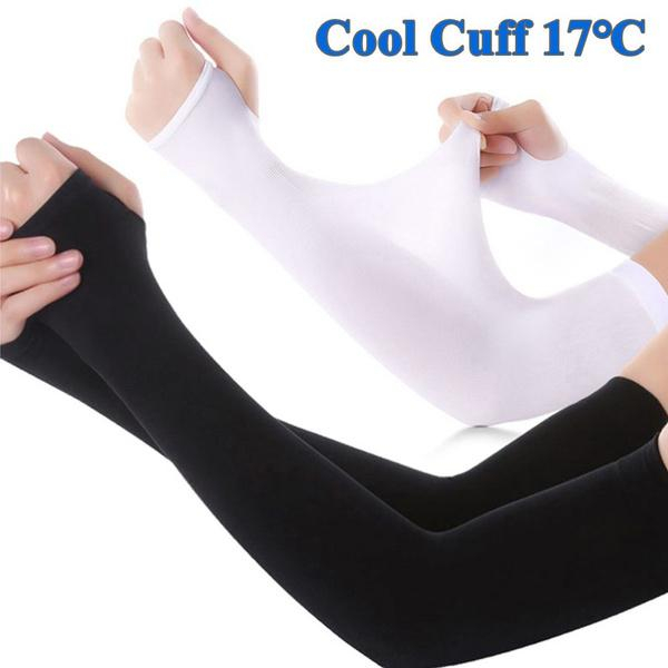 Set 2 mâneci elastice protecție braț și mână – unisex, UV [9]