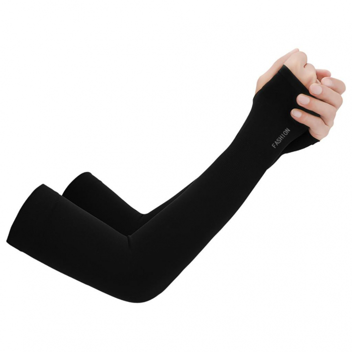 Set 2 mâneci elastice protecție braț și mână – unisex, UV [13]