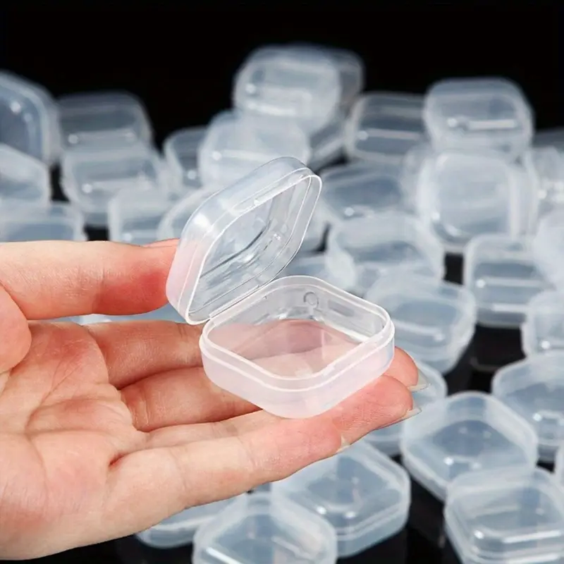 Set 20 Cutii Organizatoare Bijuterii – PVC Transparent, Inele, Cercei, Pandantive, Brățări [19]
