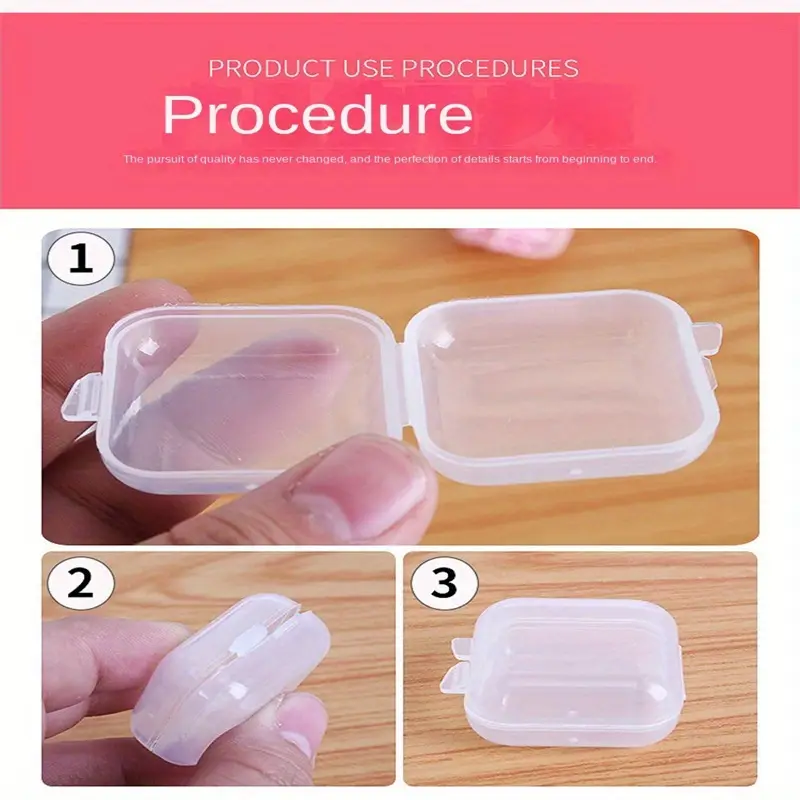 Set 20 Cutii Organizatoare Bijuterii – PVC Transparent, Inele, Cercei, Pandantive, Brățări [11]