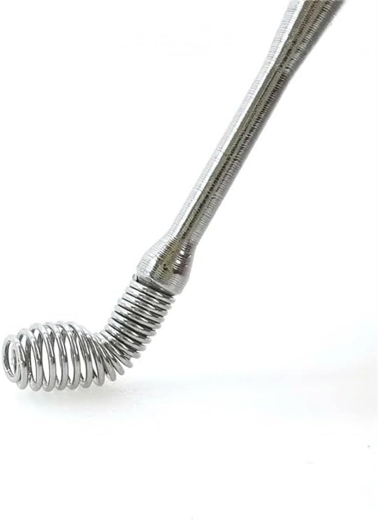 Set 2x Instrumente Metalice Curățare Urechi – Cu Arc Reutilizabil [3]
