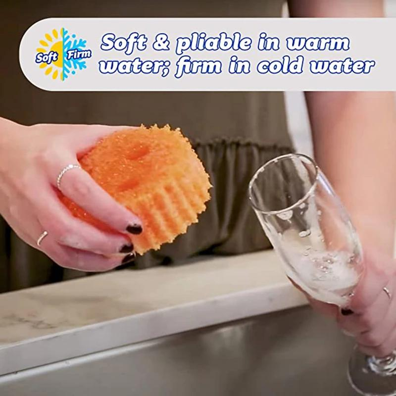 bureți de curățare bucătărie bureți de curățare baie bureți fără zgârieturi bureți rezistenți bureți multiuz bureți veseli set bureți curățare bureți scrub bureți autoadezivi bureți din PVC de înaltă calitate [16]