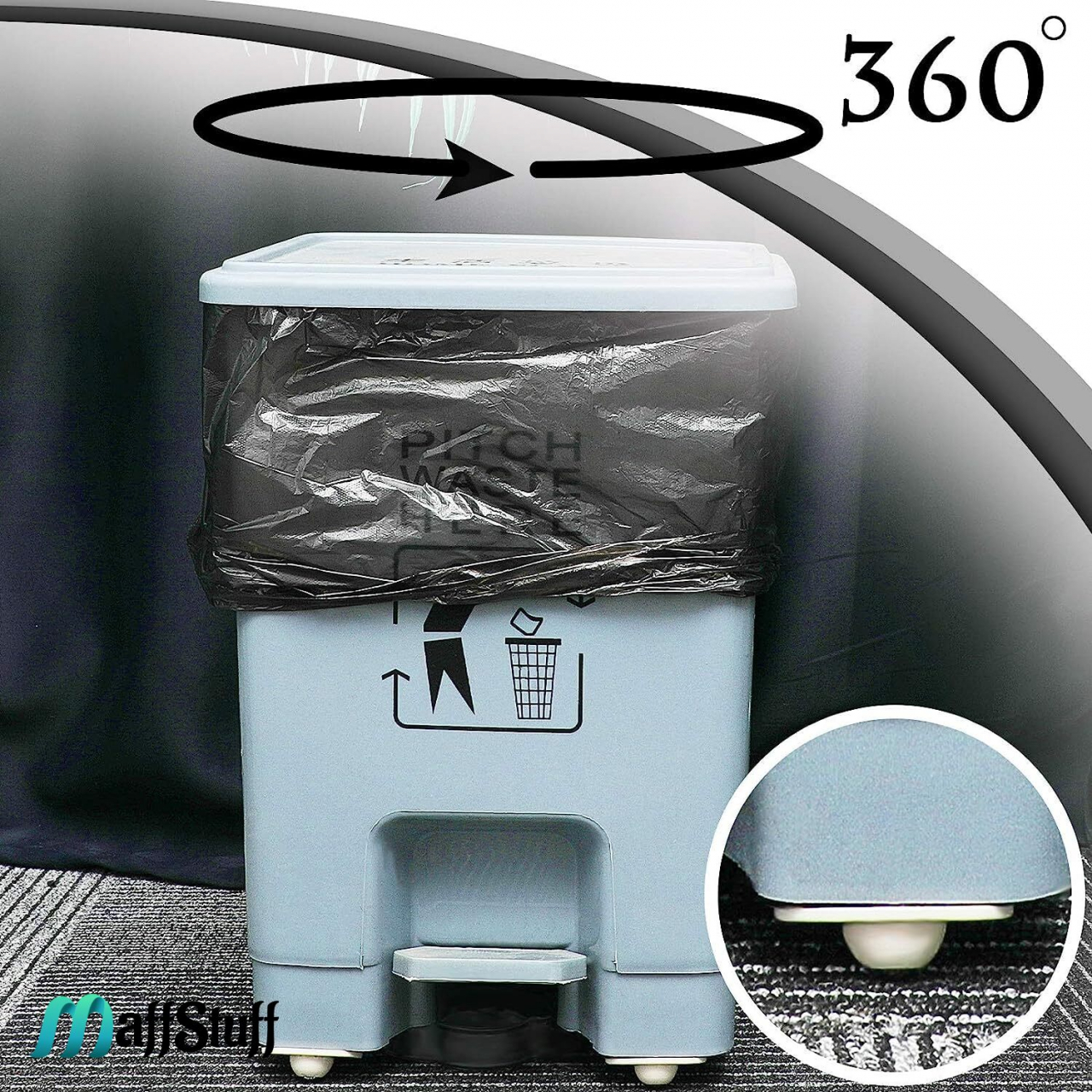 Set 4 x Role Autoadezive Pentru Mutat Mobila, Cutii, Cosuri Role mobila role mutat mobila role pt mutat mobila role transport mobila role mobilier [15]