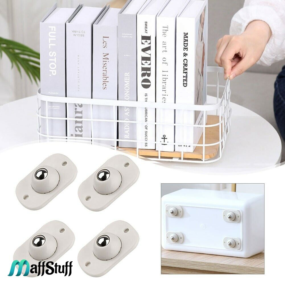 Set 4 x Role Autoadezive Pentru Mutat Mobila, Cutii, Cosuri Role mobila role mutat mobila role pt mutat mobila role transport mobila role mobilier [18]