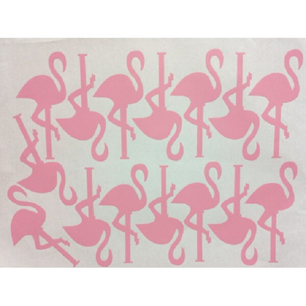 sticker-e decorative Flamingo [1]