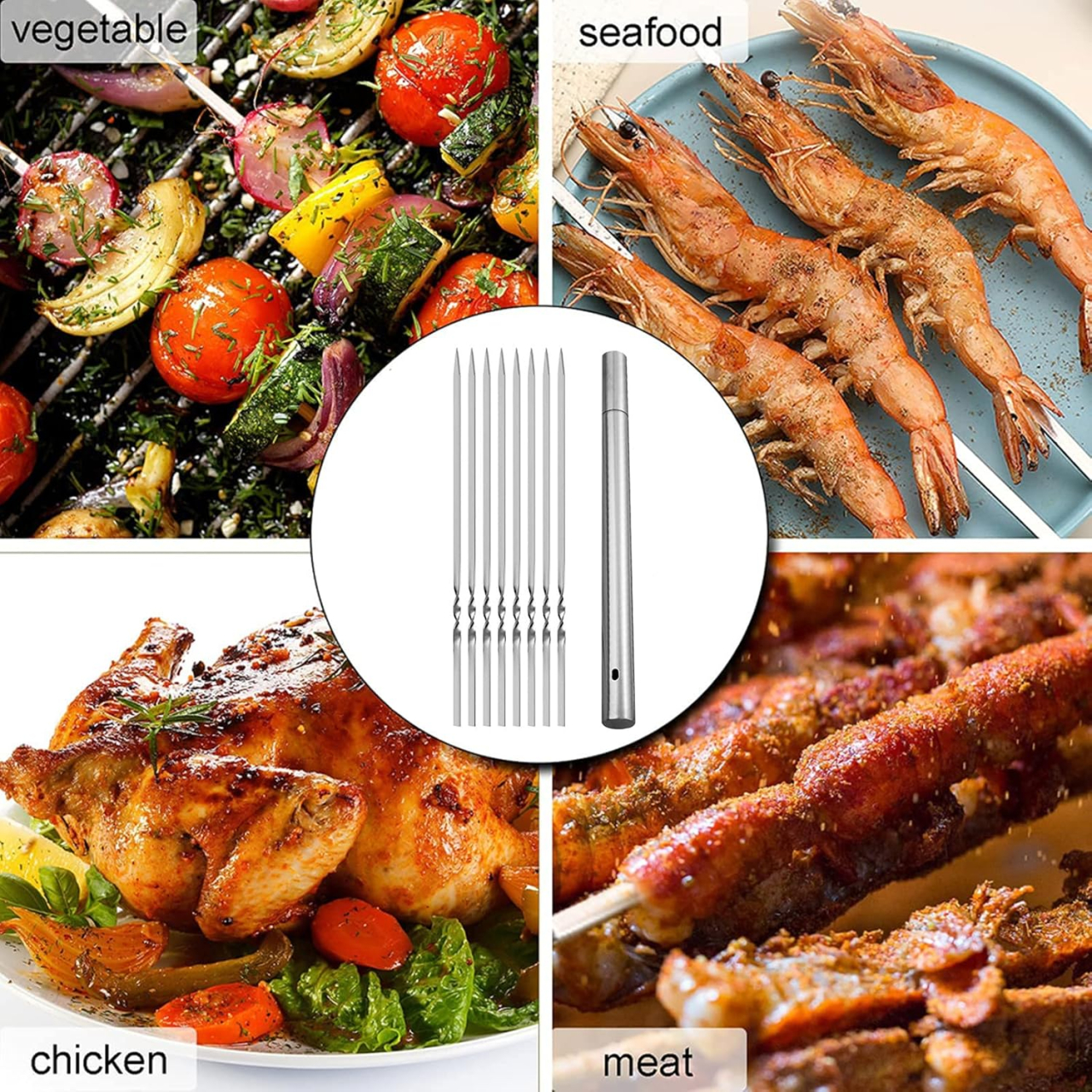 tepuse frigarui plate inox gratar argintiu MaffStuff [11]