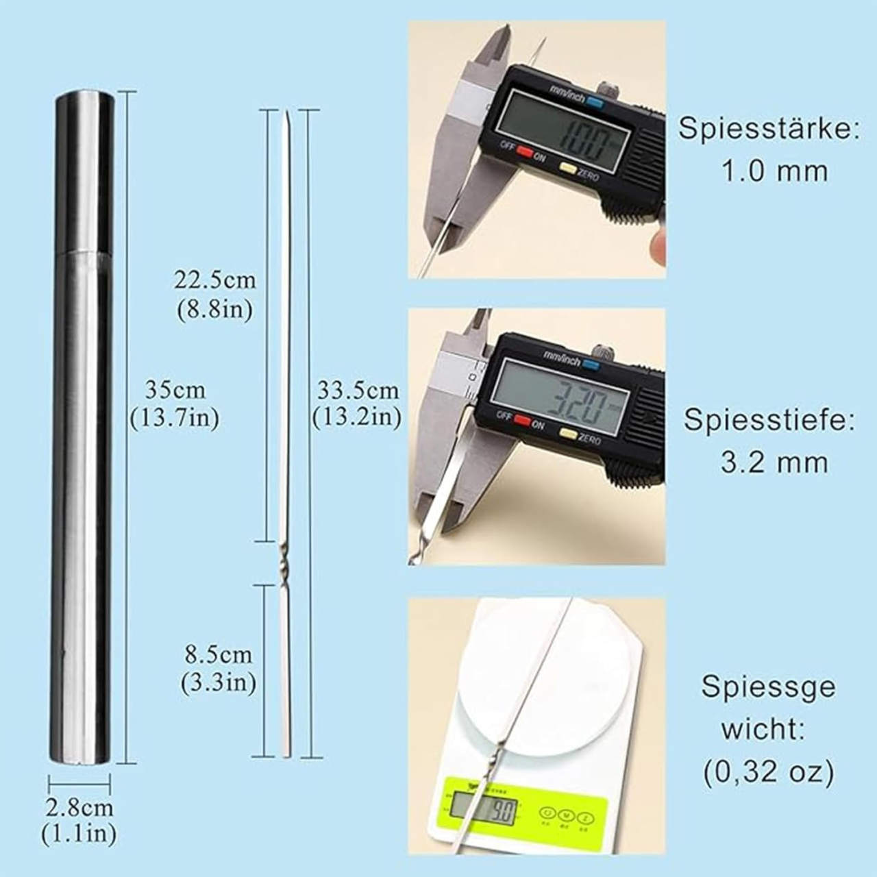 tepuse frigarui plate inox gratar argintiu MaffStuff [7]