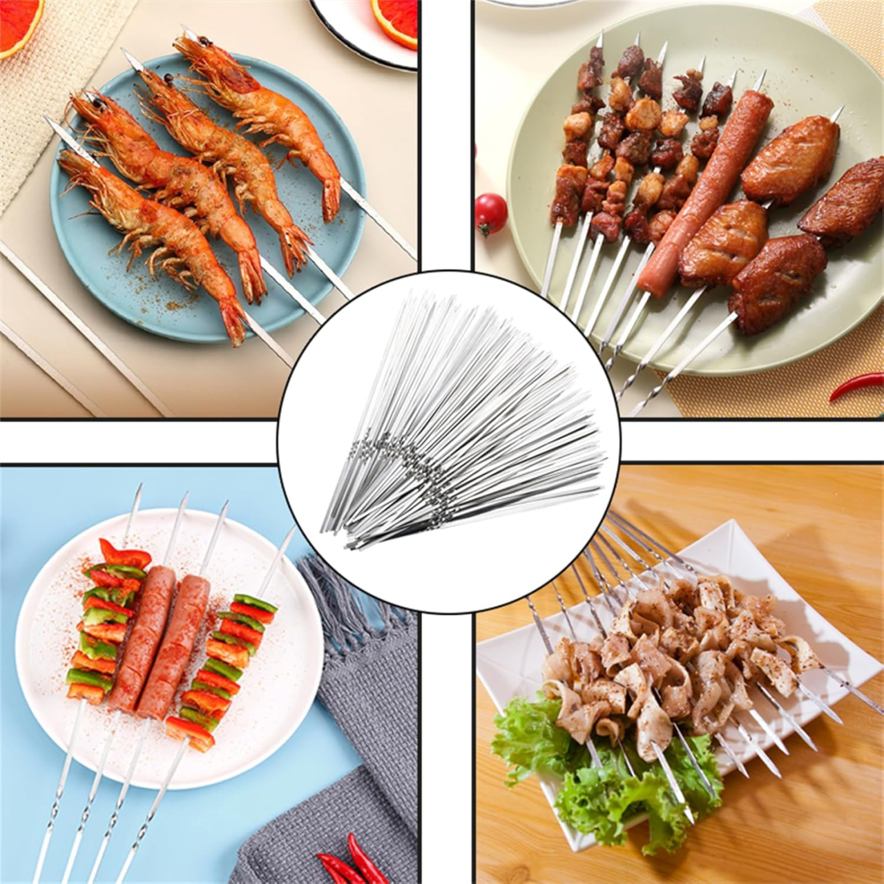 tepuse frigarui plate inox gratar argintiu MaffStuff [6]