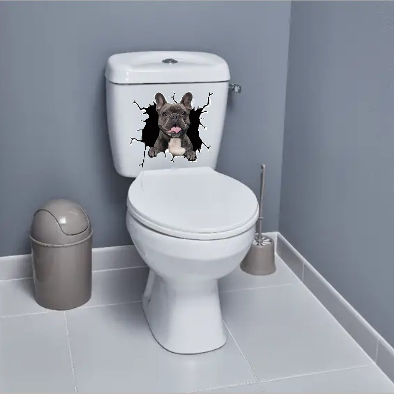 Sticker decorativ perete câine Autocolant perete câine Sticker perete design modern Autocolant perete autoadeziv Decorațiune perete câine Sticker perete animal Autocolant perete 3D câine Sticker perete cameră copii câine Autocolant perete living câine Sticker perete dormitor câine [3]