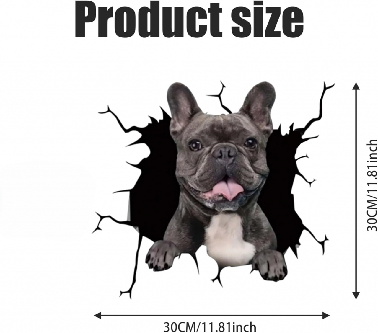 Sticker decorativ perete câine Autocolant perete câine Sticker perete design modern Autocolant perete autoadeziv Decorațiune perete câine Sticker perete animal Autocolant perete 3D câine Sticker perete cameră copii câine Autocolant perete living câine Sticker perete dormitor câine [2]