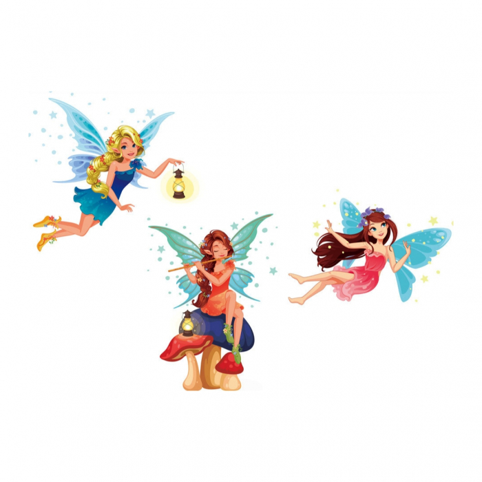 Sticker decorativ cameră copil – Trei zâne ursitoare [3]
