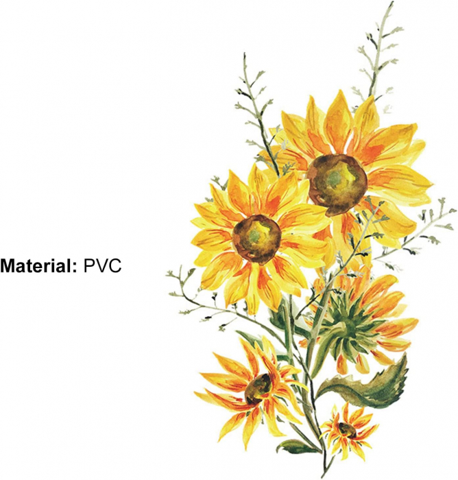 Sticker Decorativ Floarea Soarelui [2]