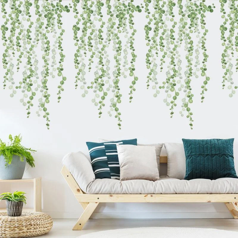 sticker decorativ plante ornamentale verde maffstuff [3]