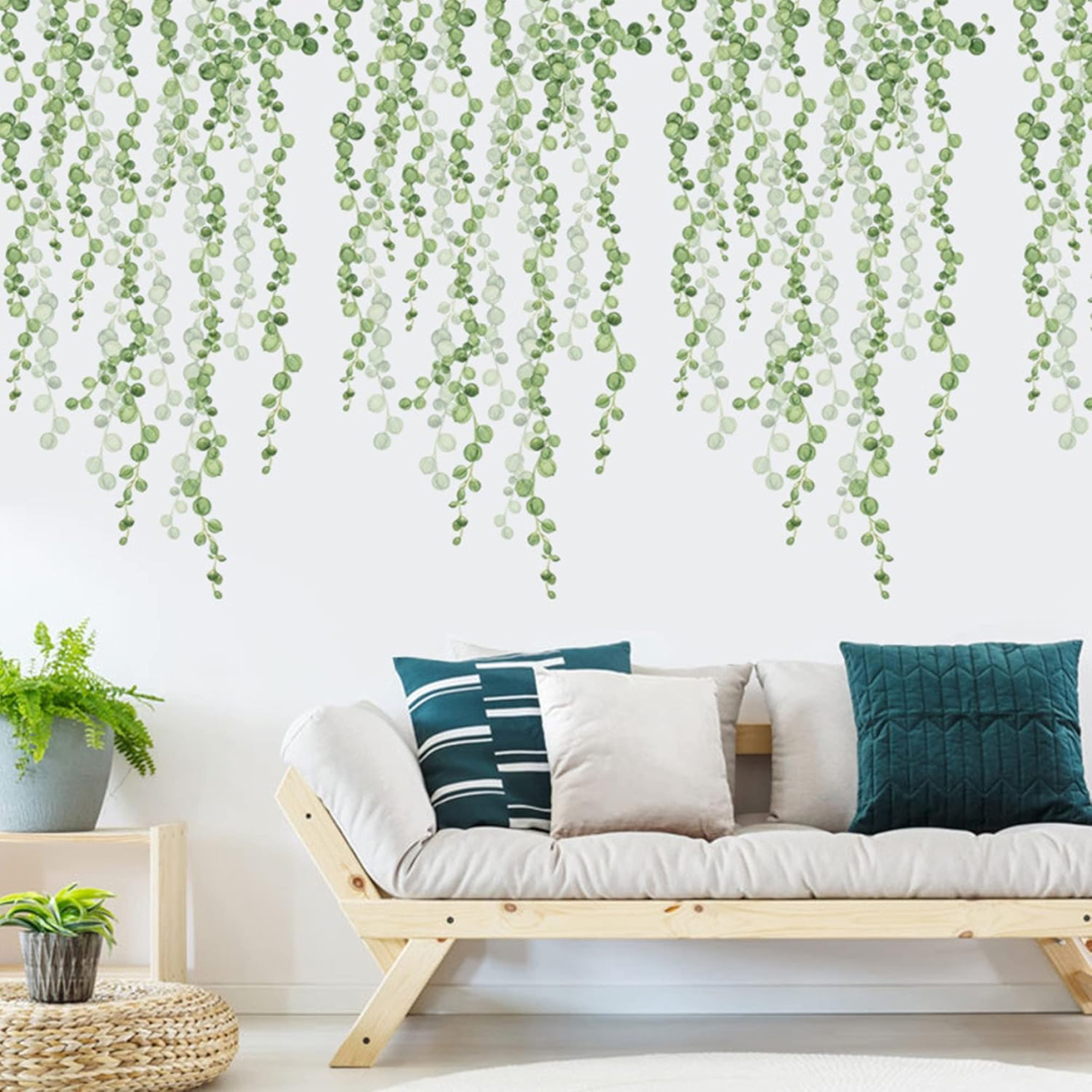 sticker decorativ plante ornamentale verde maffstuff [6]