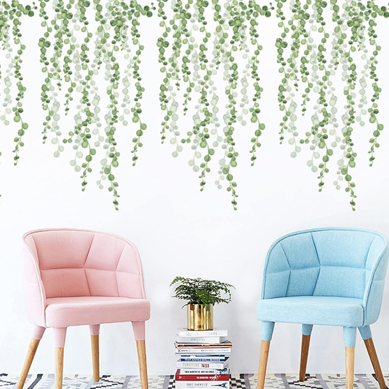 sticker decorativ plante ornamentale verde maffstuff [5]