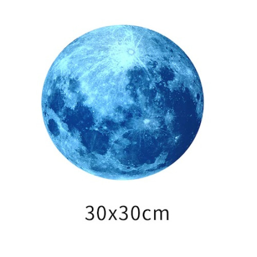 Sticker fosforescent luna [3]