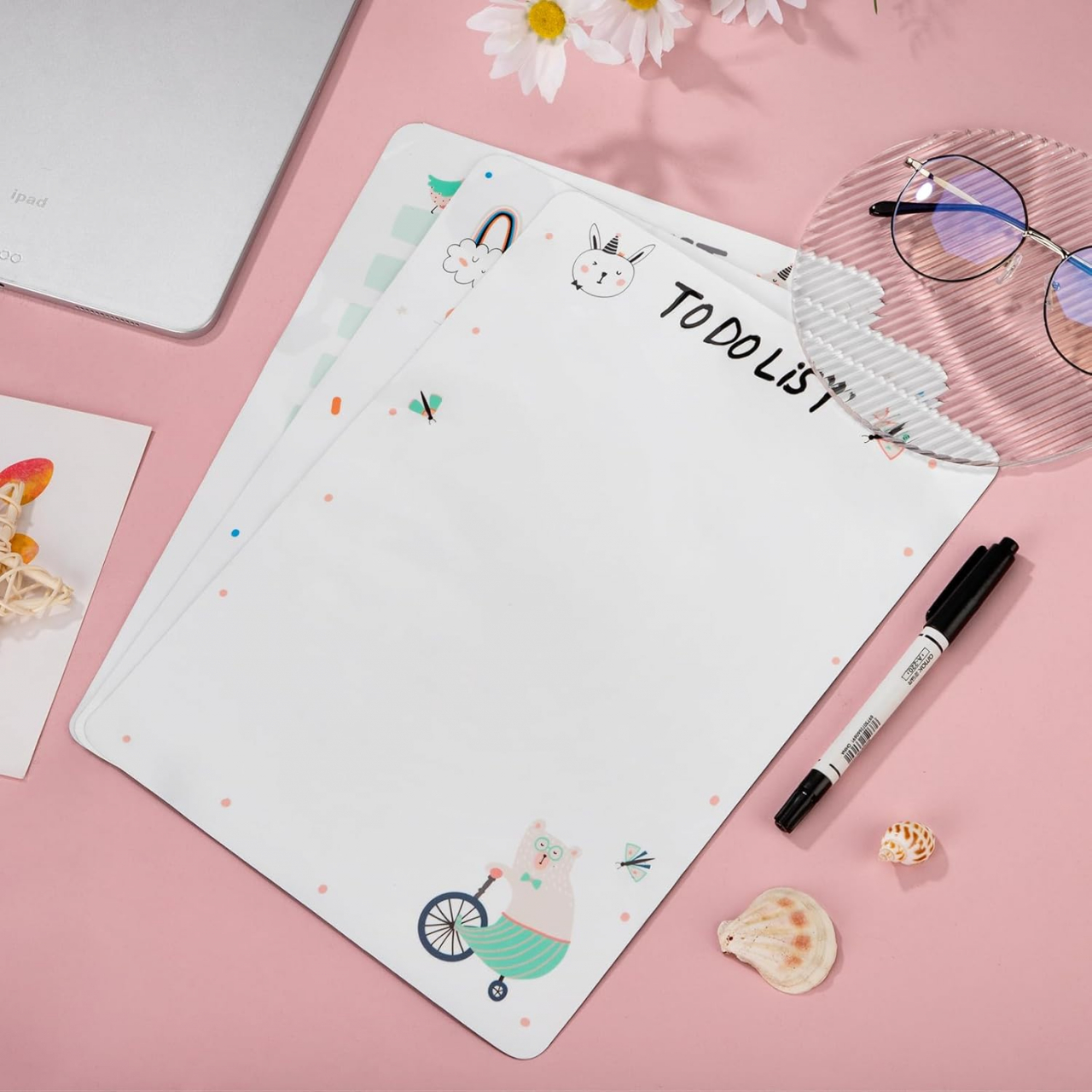 Sticker Magnetic To Do List – Organizare Task-uri, Planner & Desen pentru Frigider [7]
