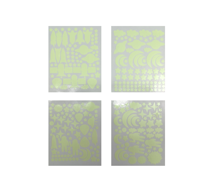 Stickere Decorative de Perete Fosforescente [13]