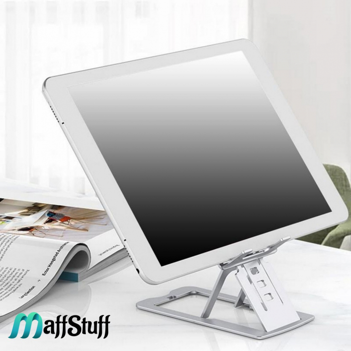 Suport birou din aluminiu pentru telefon sau tableta [11]