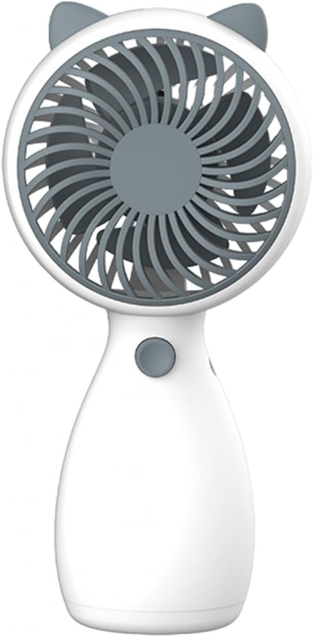 Ventilator Portabil de Mână sau Birou – Puternic, Silențios, Reîncărcabil USB, cu Șnur [7]