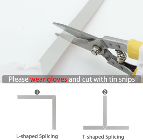 Bandă decorativă adezivă inox argintiu periat brushed silver [3]