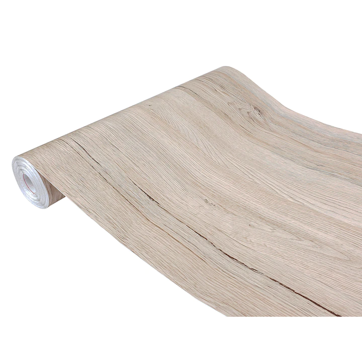 Unelte - Accesorii DIY - Autocolant mobilă lemn crem – folie autoadezivă decorativă 40x200 cm pentru mobilier și pereți