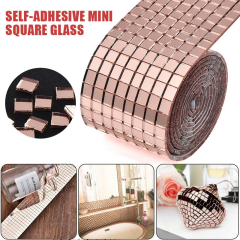 banda oglinda tip mozaic Banda adeziva oglinda  banda adeziva decorativa  benzi oglinzi banda adeziva tip oglinda Banda adeziva oglinda roz Banda decorativa roz Banda adeziva decorativa cu oglinzi decorative [1]