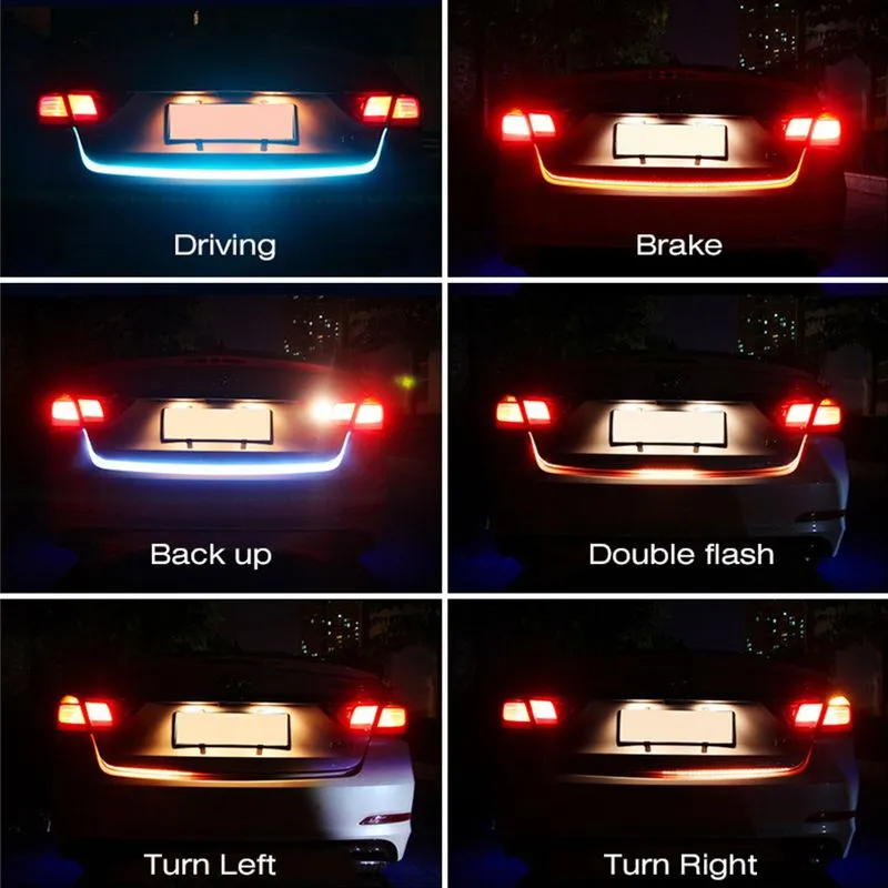Banda LED Auto Activa – Semnalizare Dinamica 120 cm [18]