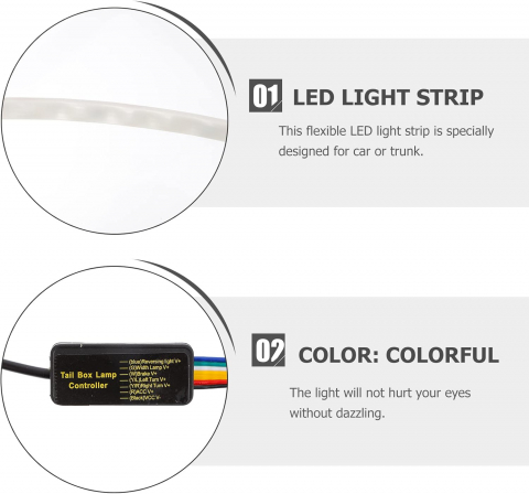 Banda LED Auto Activa – Semnalizare Dinamica 120 cm [15]