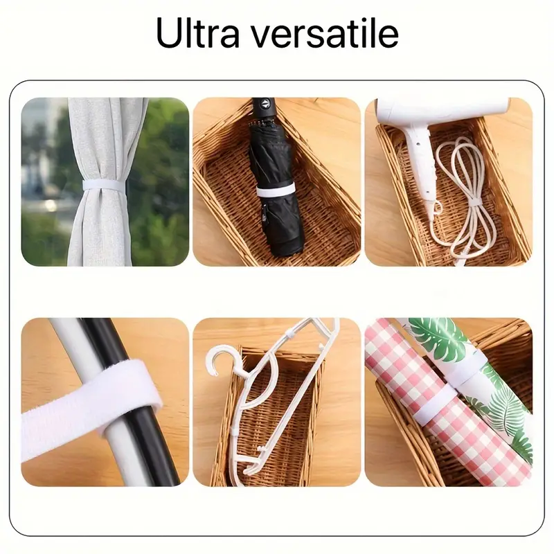 Bandă Velcro cu Scai – Organizare Cabluri, 1x500cm [4]