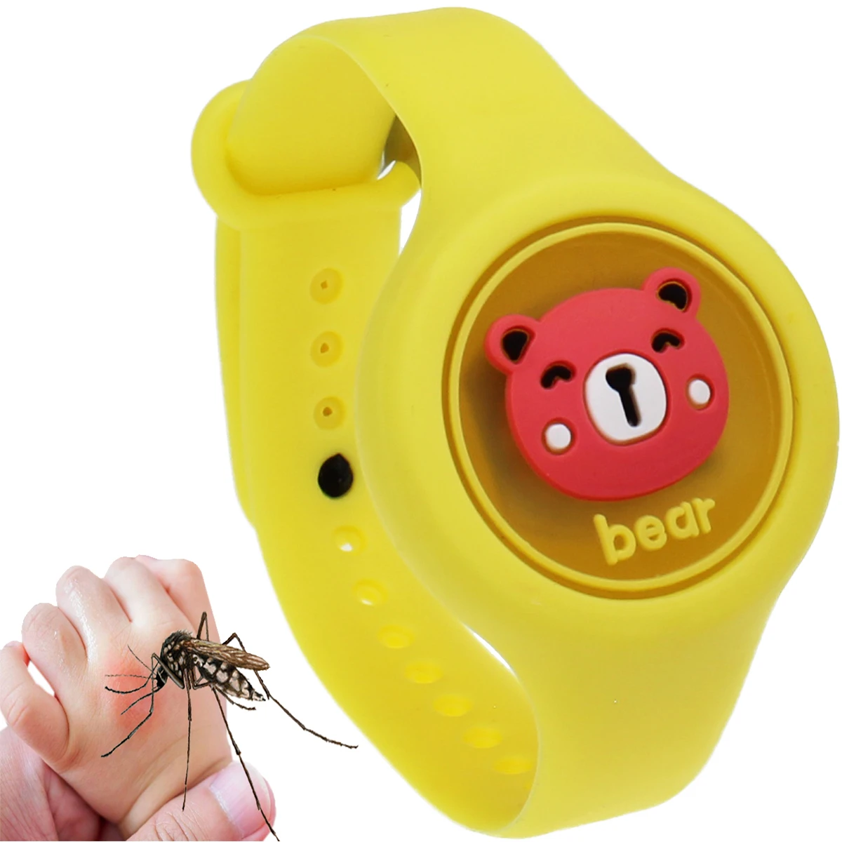 Brățara Anti-Țânțari Copii – LED și Ulei Esențial Natural [157]