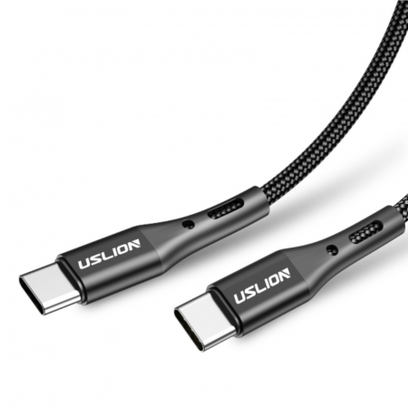 Cablu de date USB C la USB C, transfer date si incarcare super rapida Power Delivery de 60W [2]