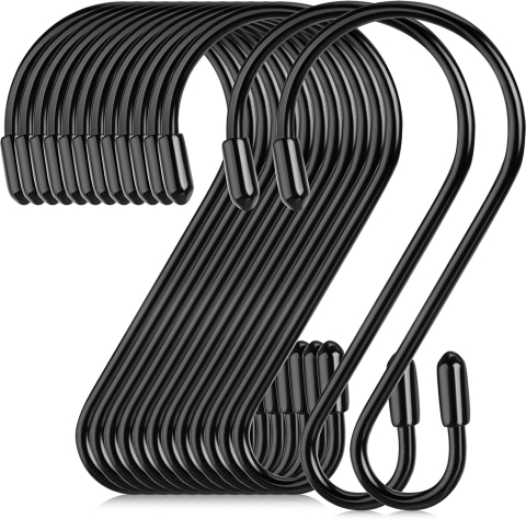Depozitare - Organizare Inteligentă - carlige tip s inox negru maffstuff
