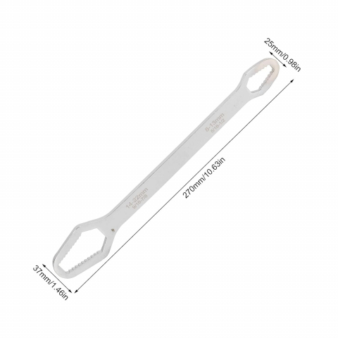 Cheie Fixă Torx 15 în 1 Universal – 8-22 mm, Oțel Galvanizat, All in One [13]
